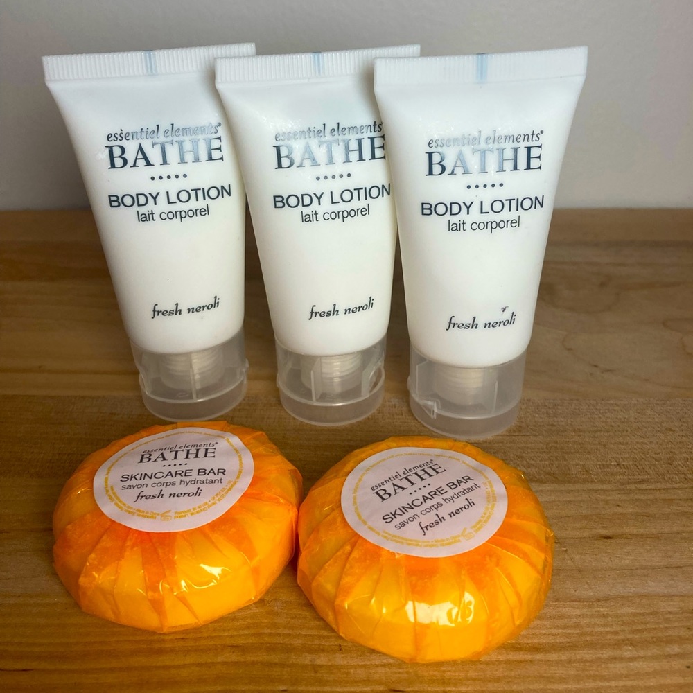 ☀️ Essential Elements Bathe Lotion & Skincare bars